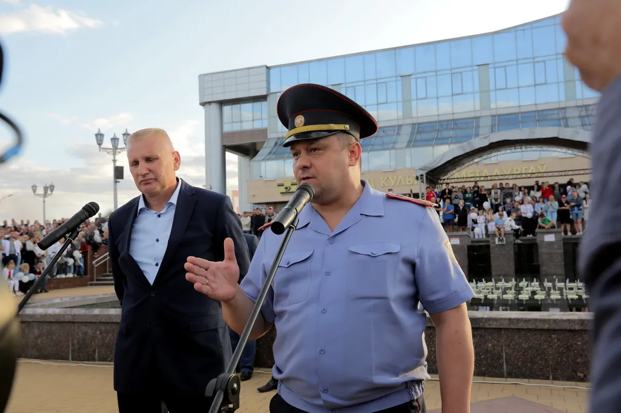 Руководство Жлобинского райисполкома и начальник районной милиции встретились с местными жителями